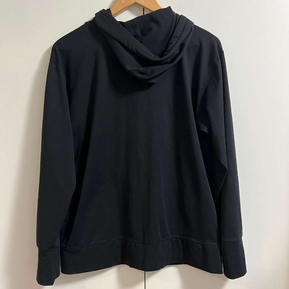 Vuori Womens Halo Performance Hoodie Size L Black Full Zip Dreamknit Gym - Picture 3 of 13